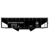 50-Ton Offset-Side 2-Bay Hopper - Kit -- Baltimore & Ohio 428479 (1941, black, Kuhler Capitol Logo), HO, Accurail Inc 81901