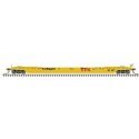 53′ Rebuilt Well Car - Ready to Run - Master(R) -- TTX DTTX 470575 (yellow, red, blac, N, Atlas Model Railroad Co. 50007045