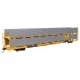 89′ Flatcar w/Bi-Level Shielded Auto Rack - Ready to Run -- Chesapeake & Ohio Rack / Trailer-Train Flatcar TTBX 965444, HO, Wa