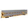 89′ Flatcar w/Bi-Level Shielded Auto Rack - Ready to Run -- Chesapeake & Ohio Rack / Trailer-Train Flatcar TTBX 965444, HO, Wa