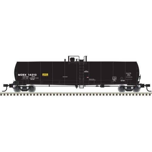 ACF 23,500-Gallon Tank Car - Ready to Run - Master(R) -- Exxon Mobil MOBX 14274 (bla, N, Atlas Model Railroad Co. 50006964