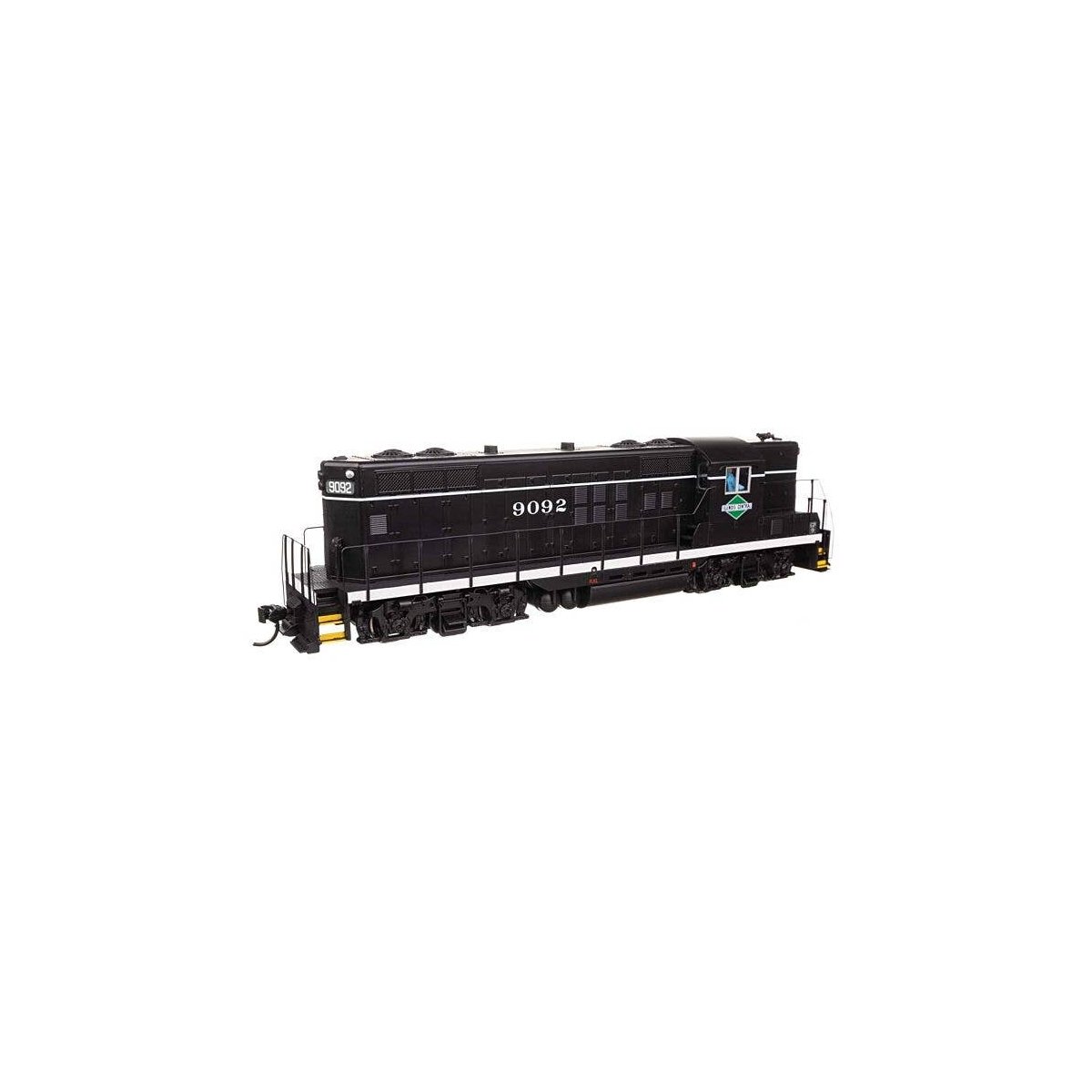 EMD GP9 Phase II with High Hood - ESU(R) Sound and DCC -- Illinois Central 9086, HO, WalthersMainline 20497