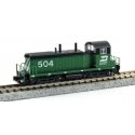 EMD NW2 - DCC -- Burlington Northern 543 (Cascade Green, black, white), N, Kato USA Inc 1764378DCC
