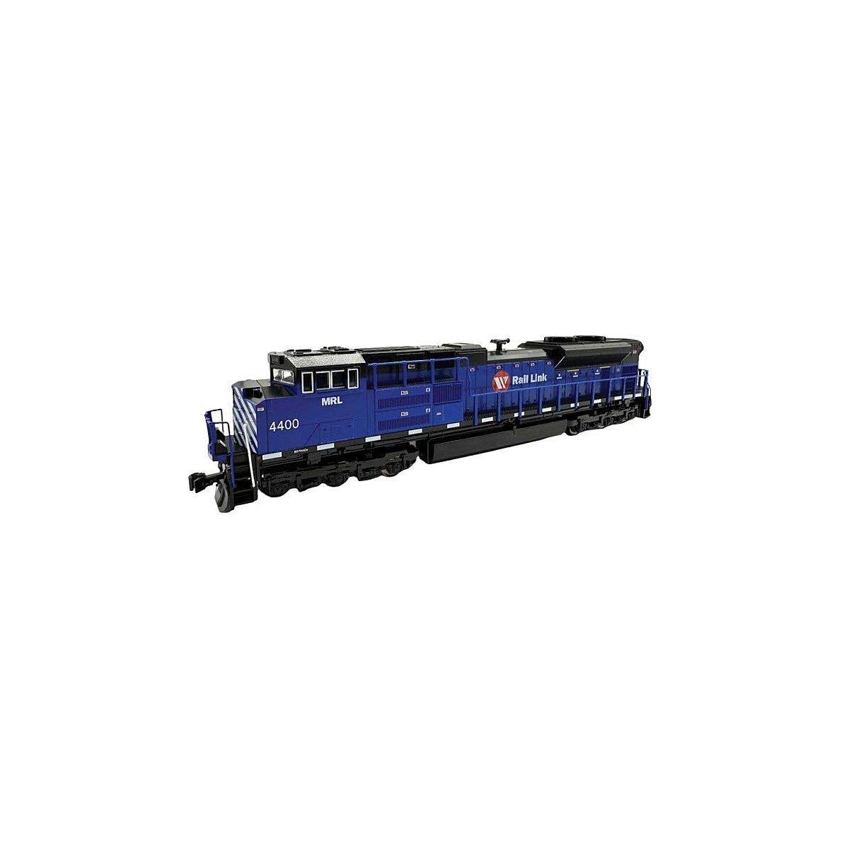 EMD SD70ACe with Nose Headlight - Standard DC -- Montana Rail Link 4400 (blue, white, red), N, Kato USA Inc 1768530