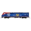 GE P42 Genesis - Standard DC -- Amtrak 108 (Phase VI, blue, red, white, 50th Anniversary Logo), N, Kato USA Inc 1766037