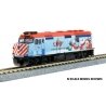 EMD F40PH Commuter Version - Sound and DCC -- Metra 133 (Operation North Pole Christmas 2016, blu, HO, Kato USA Inc 372016S