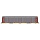 Tri-Level Enclosed Auto Rack - Ready to Run -- Missouri Pacific ETTX 851461 (Boxcar Red, yellow, black, silver, MP Buzz Sa, N, I