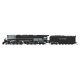 4-6-6-4 Challenger Late Version - Standard DC - Stealth -- Denver & Rio Grande Western 38, N, Broadway Limited Imports 8658