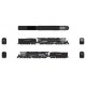 4-6-6-4 Challenger Late Version - Standard DC - Stealth -- Denver & Rio Grande Western 38, N, Broadway Limited Imports 8658