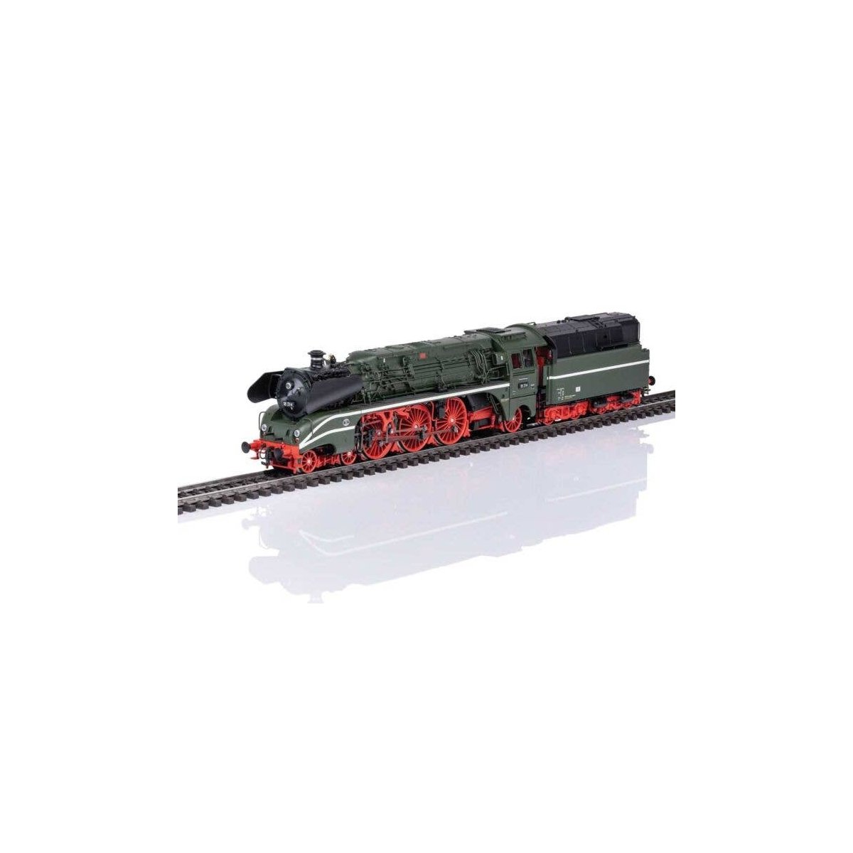 Class 18.3 4-6-2 Schorsch - 3-Rail - Sound and Digital -- German State Railroad DR 18 314 (Era III , HO, Marklin, Inc 39029