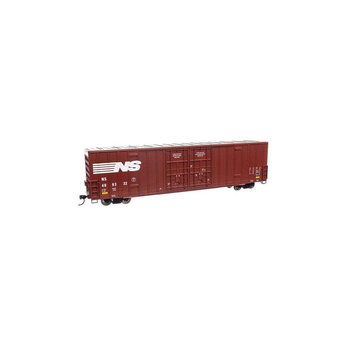 60′ High Cube Plate F Boxcar - Ready to Run -- Norfolk Southern 469332, HO, WalthersMainline 3032
