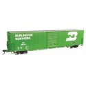 60′ Pullman-Standard Single Door Auto Parts Boxcar - Ready to Run -- Burlington Northern 355181, HO, WalthersMainline 3357
