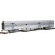 85′ Budd Baggage-Railway Post Office - Ready To Run -- Painted, Unlettered (silver), HO, WalthersMainline 30300