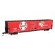 60′ Pullman-Standard Single Door Auto Parts Boxcar - Ready to Run -- Santa Fe 37747, HO, WalthersMainline 3353