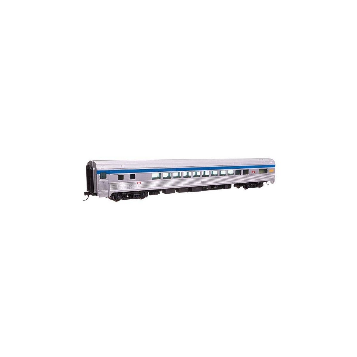 85′ Budd Small-Window Coach - Ready to Run -- VIA Rail, HO, WalthersMainline 30212
