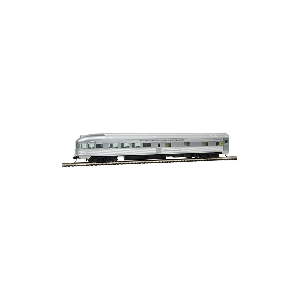 85′ Budd Observation - Ready To Run -- Southern Railway (silver), HO, WalthersMainline 30362