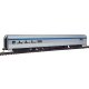 85′ Budd Baggage-Lounge - Ready to Run -- Via Rail Canada (silver, blue, yellow), HO, WalthersMainline 30059