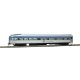 85′ Budd Observation - Ready To Run -- VIA Rail Canada (silver, blue, yellow), HO, WalthersMainline 30359