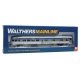 85′ Budd Observation - Ready To Run -- VIA Rail Canada (silver, blue, yellow), HO, WalthersMainline 30359