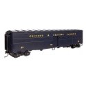 CBQ-Style Express Boxcar Troop Kitchen Conversion - Ready to Run -- Chicago & Eastern Illinois 23, HO, WalthersProto 10829