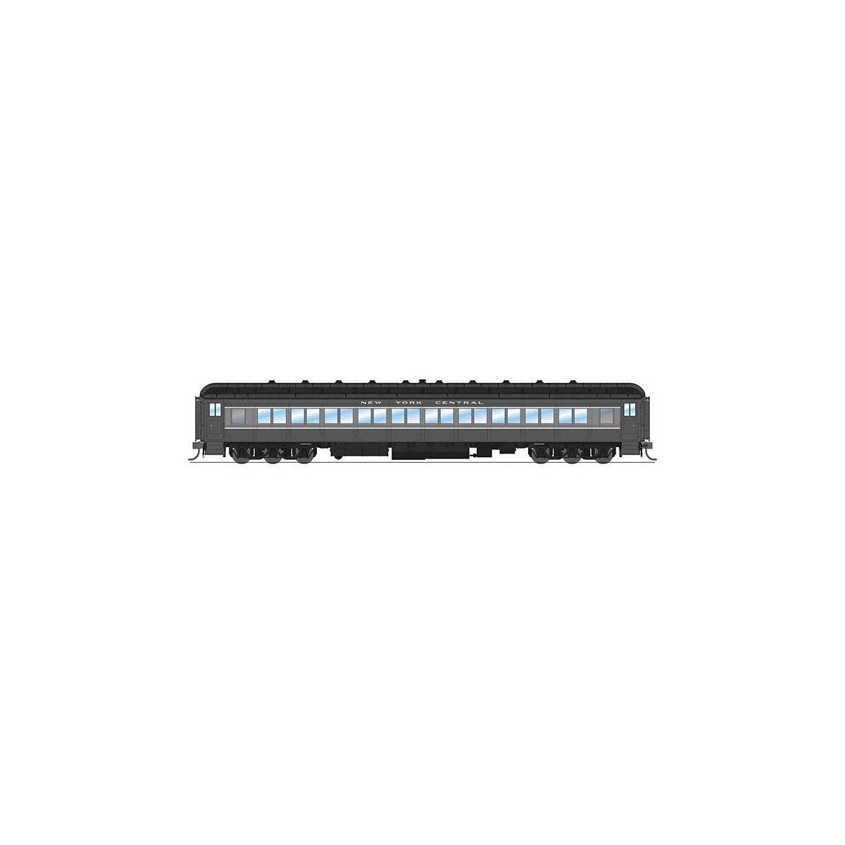 80′ PRR P70 Coach - Ready to Run -- New York Central (2-Tone Gray), HO, Broadway Limited Imports 9737