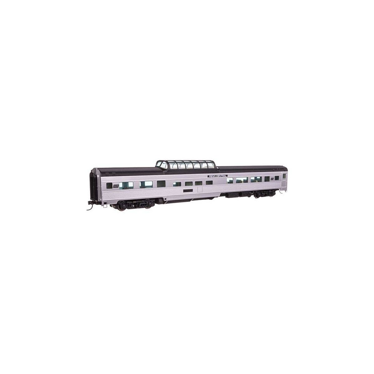 85′ Budd Dome Coach - Ready to Run -- Penn Central, HO, WalthersMainline 30415