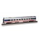 Siemens Venture Coach - Amtrak Version - Ready to Run -- Amtrak 4004 (Midwest Scheme silver,, HO, Bachmann Industries 74502