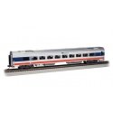 Siemens Venture Coach - Amtrak Version - Ready to Run -- Amtrak 4004 (Midwest Scheme silver,, HO, Bachmann Industries 74502