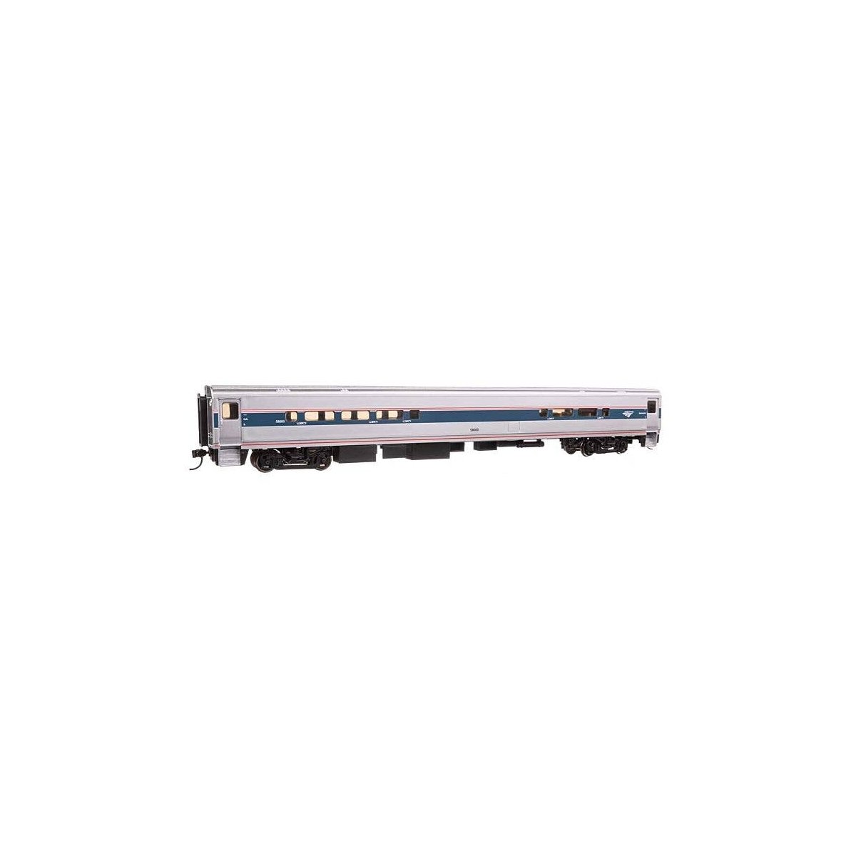 85′ Horizon Cafe/Club Food Service Car - Ready to Run -- Amtrak(R) Phase VI 58000, HO, WalthersMainline 31060