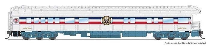 Heavyweight Business Car Observation - Ready to Run -- American Freedom Train (1947 Sche, HO, Broadway Limited Imports 9720