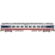 Siemens Venture Coach - Amtrak Version - Ready to Run -- Amtrak 4002 (Midwest Scheme, silver,, N, Bachmann Industries 74561