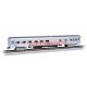 85′ Smooth-Side Diner w/Lights - Ready to Run -- Ringling Bros. and Barnum & Bailey 63010 (B, HO, Bachmann Industries 14808