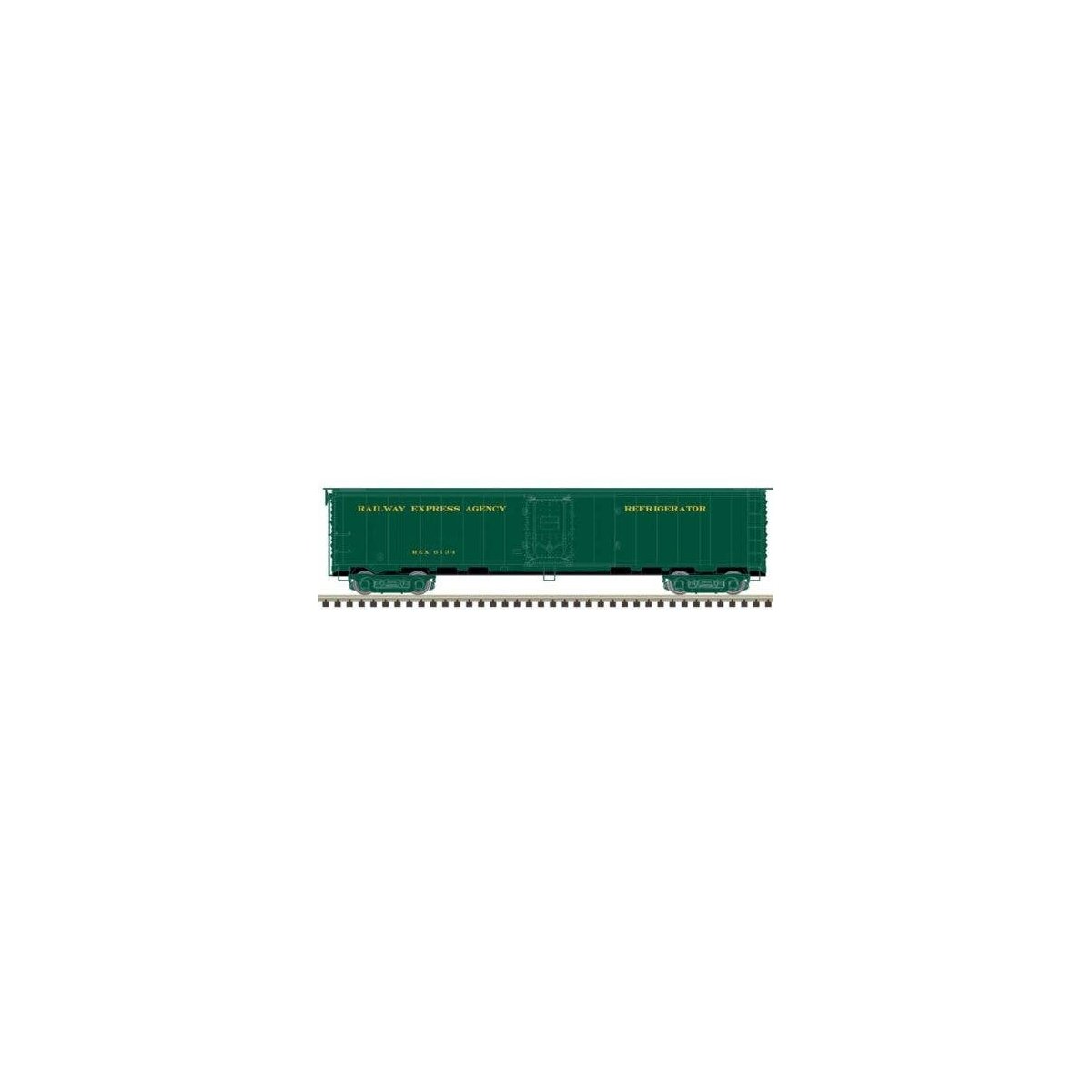 ACF/REA Steel Express Reefer - Ready to Run - Master(R) -- Railway Express Agency 62, HO, Atlas Model Railroad Co. 20007643
