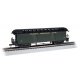 Old Time Wood Baggage with Round-End Clerestory Roof - Ready to Run -- East Broad Top (green, HO, Bachmann Industries 15308