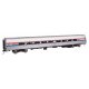 85′ Amfleet II 59-Seat Coach - Lighted - Ready to Run -- Amtrak(R) 25047 (Phase III), HO, WalthersProto 12229