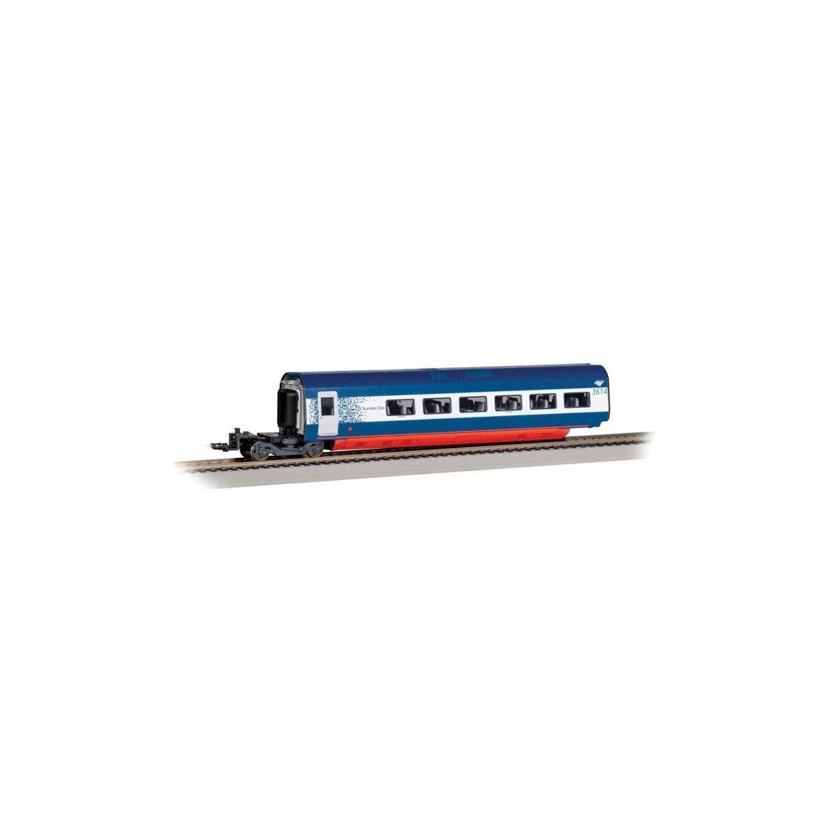 Acela II/Alstom Avelia Business Class Coach - Ready to Run - Spectrum(R) -- Amtrak 3614 (blu, HO, Bachmann Industries 89930
