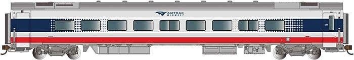 Siemens Venture Coach - Amtrak Version - Ready to Run -- Amtrak 4009 (Midwest Scheme, silver,, N, Bachmann Industries 74563