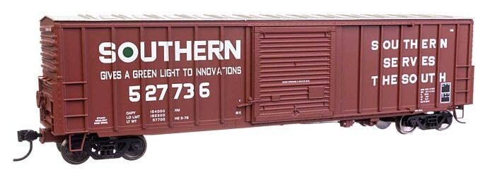 50′ ACF Exterior Post Dreadnaught End Plate B Boxcar - Ready to Run -- Southern Railway 527736, HO, WalthersMainline 46023