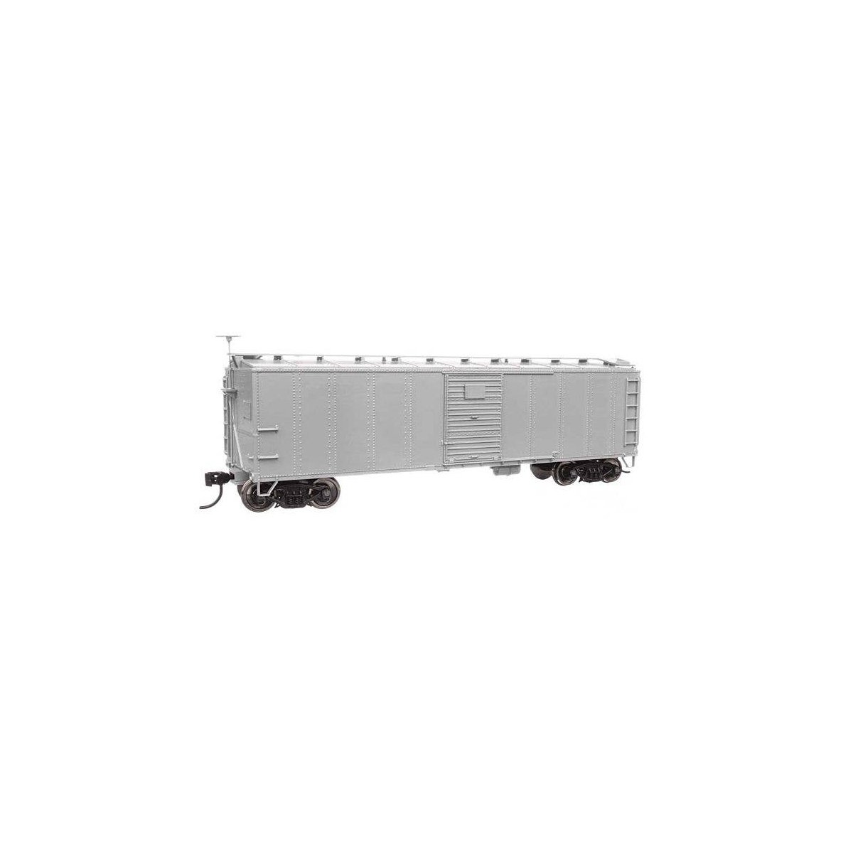 40′ Early X29 Boxcar - Ready to Run -- Undecorated, HO, WalthersMainline 40950