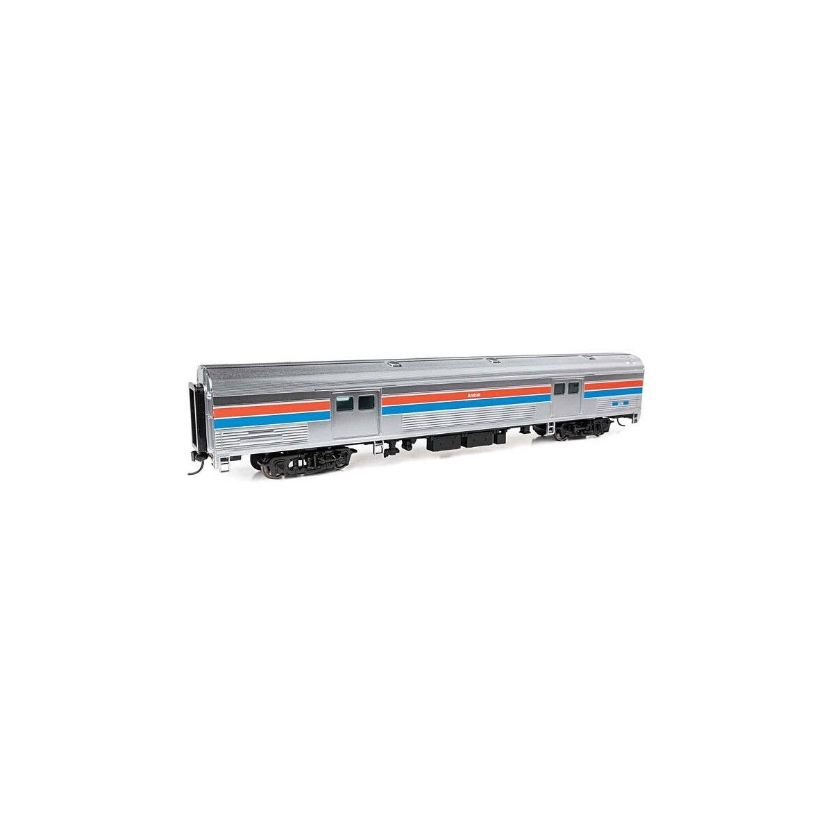 73′ Budd Baggage Car - Ready to Run -- Amtrak Phase II 1219, HO, WalthersProto 13073