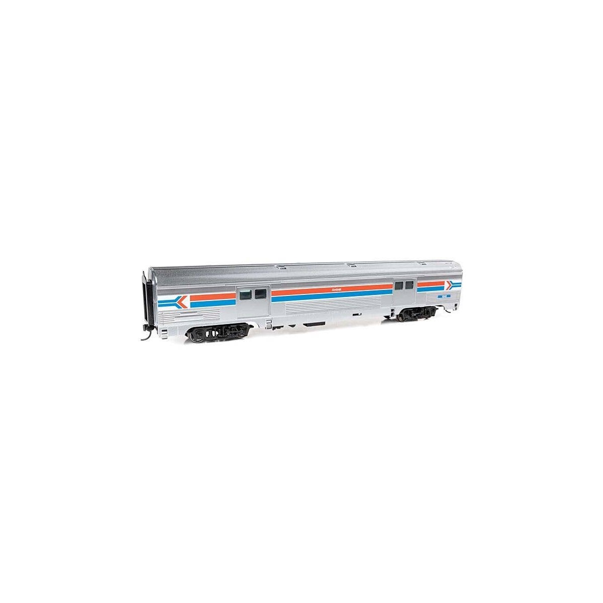 73′ Budd Baggage Car - Ready to Run -- Amtrak 1040 (Phase I), HO, WalthersProto 13070