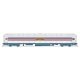 80′ PRR P70 Coach - Ready to Run -- American Freedom Train (1947 Scheme, white, red, blu, HO, Broadway Limited Imports 9733