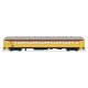 80′ PRR P70 Coach - Ready to Run -- Chessie Steam Special (yellow, blue, vermillion, sil, HO, Broadway Limited Imports 9736