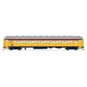 80′ PRR P70 Coach - Ready to Run -- Chessie Steam Special (yellow, blue, vermillion, sil, HO, Broadway Limited Imports 9736
