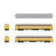 80′ PRR P70 Coach - Ready to Run -- Chessie Steam Special (yellow, blue, vermillion, sil, HO, Broadway Limited Imports 9736