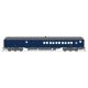 Heavyweight Coach-Baggage-Combine - Ready to Run -- Wabash 598 (blue, gray), HO, Broadway Limited Imports 9751