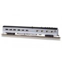 85′ Smooth-Side Diner - Lighted - Ready to Run -- New York Central 685 (1938 20th Century Lt, HO, Bachmann Industries 14809
