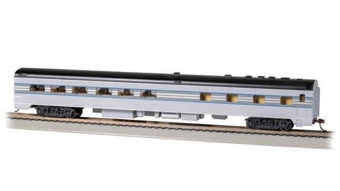 85′ Smooth-Side Diner - Lighted - Ready to Run -- New York Central 685 (1938 20th Century Lt, HO, Bachmann Industries 14809