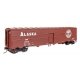 CBQ-Style Express Boxcar Troop Kitchen Conversion - Ready to Run -- Alaska 1550M, HO, WalthersProto 10821