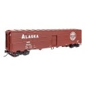 CBQ-Style Express Boxcar Troop Kitchen Conversion - Ready to Run -- Alaska 1550M, HO, WalthersProto 10821